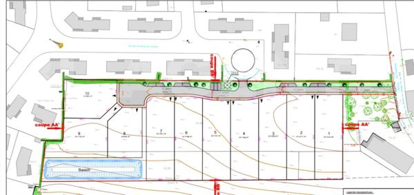Terrain 900m² idéalement située