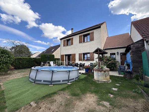 LIMOURS – Maison familiale 130 m² – 4 chambres – Garage – 3 voitures – Terrasses – Vue dégagée