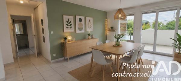 Appartement à vendre 3 pièces 63,23 m² Poitiers