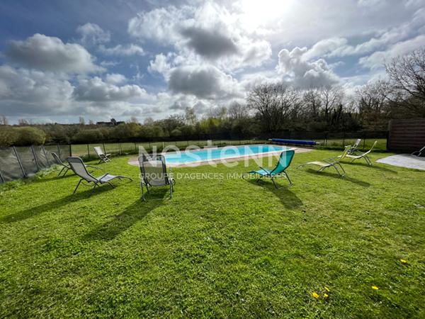 Domaine, gItes, Piscine