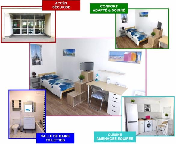 "APPARTEMENT LE MANS MEUBLÉ 1 PIECE 21M2"