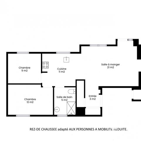 Appartement à vendre 3 pièces 60 m² Paimpol