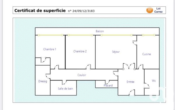 Appartement à vendre 3 pièces 84 m² Chelles