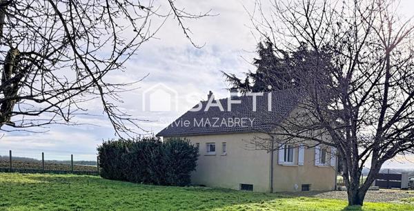 Maison familiale avec sous-sol total et beau potentiel d’évolution