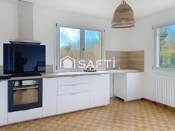 Maison familiale avec sous-sol total et beau potentiel d’évolution