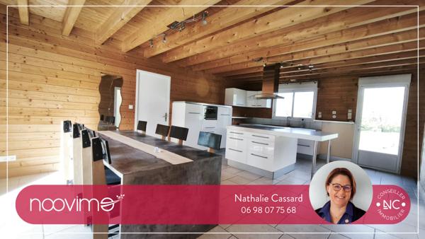 Maison 2008 ossature bois 177 m² 4 Chambres sur 8000 m²