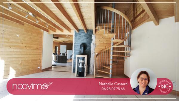 Maison 2008 ossature bois 177 m² 4 Chambres sur 8000 m²