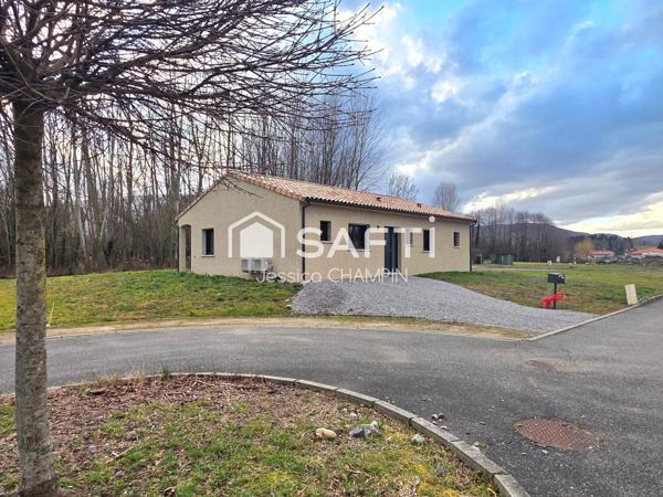 Maison moderne de plain-pied 2025 avec jardin