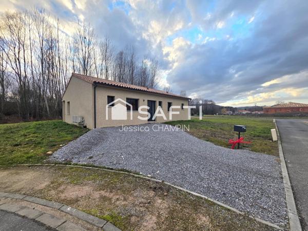 Maison moderne de plain-pied 2025 avec jardin