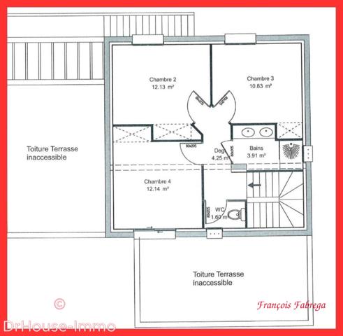 Maison à vendre 5 pièces de 133 m²