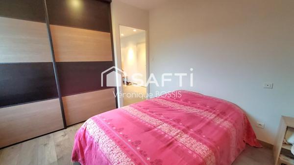 T3, dernier étage avec terrasse et parking privatif