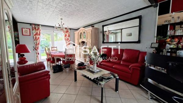 Maison 86 m² à Béthune, 3 ch, Cave, Garage, Jardin