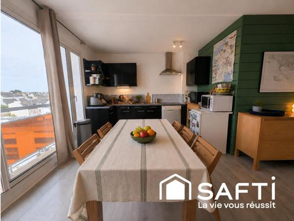 Lumière et confort garantis pour cet appartement secteur Carnel
