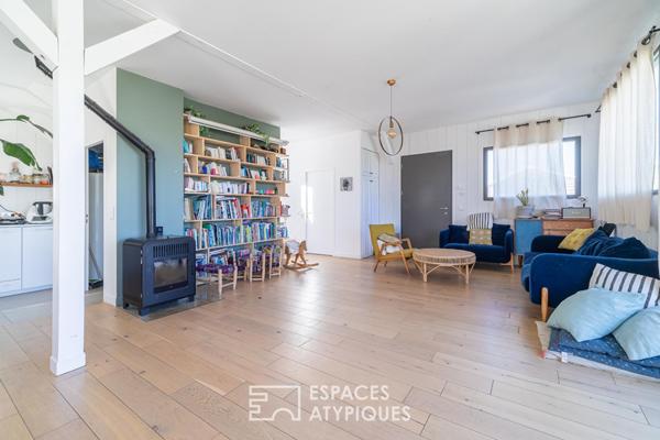 Esprit beach house et ossature bois pour un été qui ne finit jamais