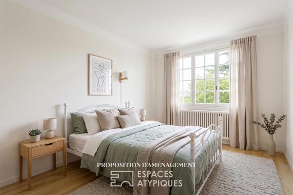 Opportunité à fort potentiel : maison atypique à rénover entièrement, cadre privilégié