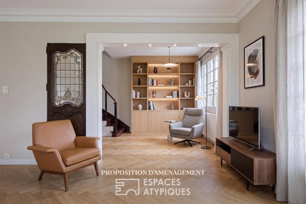 Opportunité à fort potentiel : maison atypique à rénover entièrement, cadre privilégié