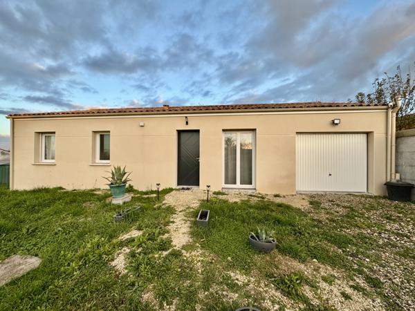 Montils (17800) Plain-pied de 85m² à Montils de 2022