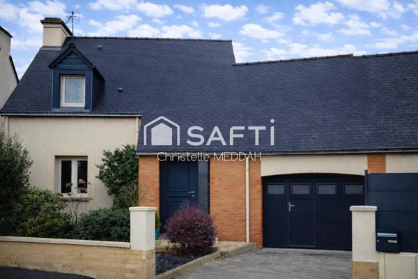 Sans vis à vis, jardin exposé Sud/Ouest.