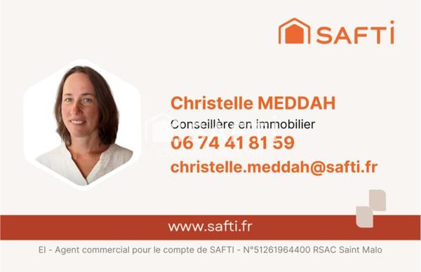 Sans vis à vis, jardin exposé Sud/Ouest.