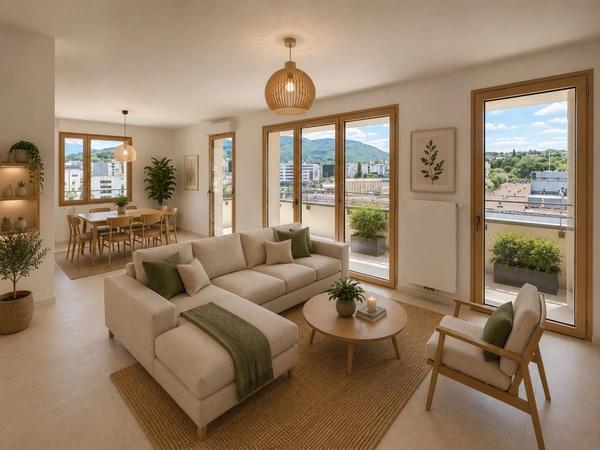 Appartement à vendre 3 pièces ANNECY (74)