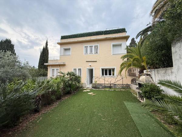 Cannes-Maréchal Juin : 3-4 pièces rénové atypique, jardin et terrasse