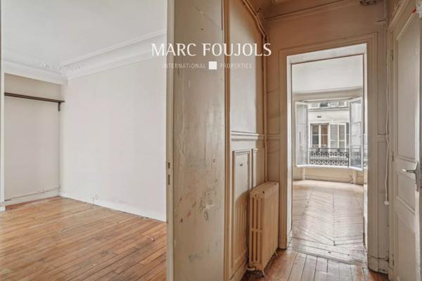 Paris XVII Saint Ferdinand appartement 60 m² à rénover