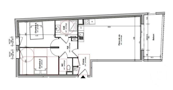 APPARTEMENT NEUF Type 3 à SAINT HILAIRE DE RIEZ