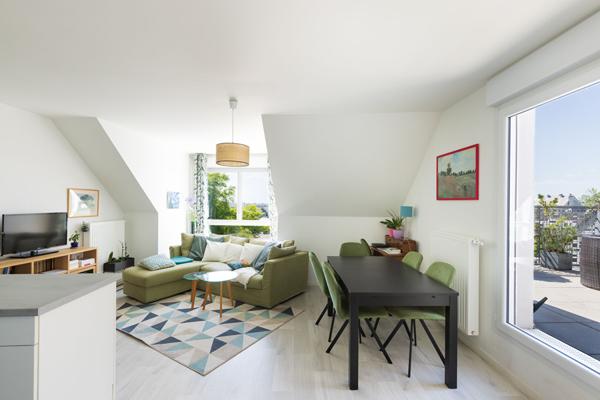 Appartement 4 pièces – 89 m² environ à Rennes (ref : 22628)