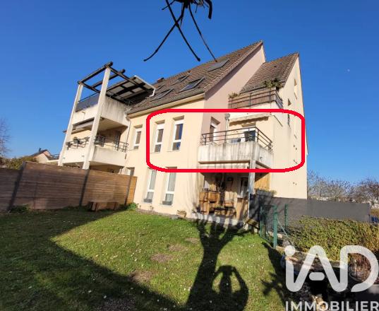 Appartement à vendre 3 pièces 83 m² Wolfisheim