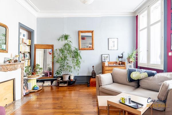 A vendre Nantes Hauts pavés appartement avec jardin