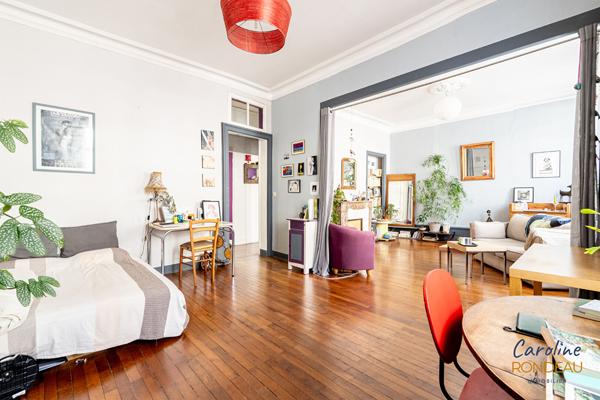 A vendre Nantes Hauts pavés appartement avec jardin