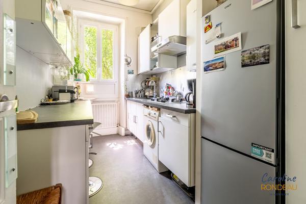 A vendre Nantes Hauts pavés appartement avec jardin