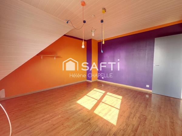 sous sol - 5 chambres -grange - combles aménageables