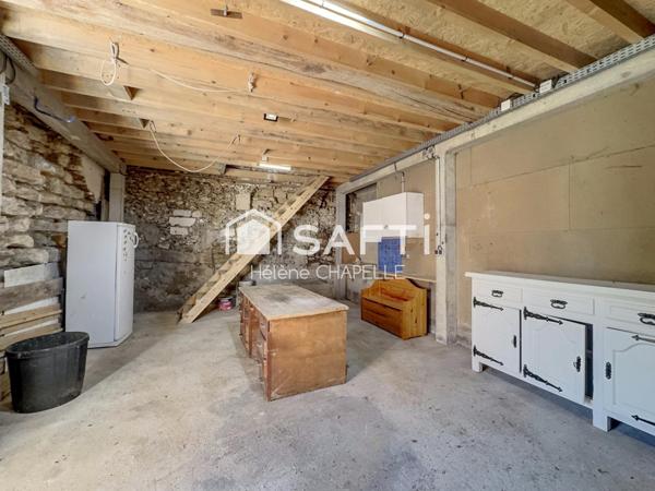 sous sol - 5 chambres -grange - combles aménageables