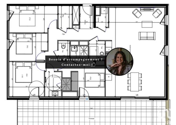 Appartement à vendre 5 pièces 124 m² Clermont-Ferrand