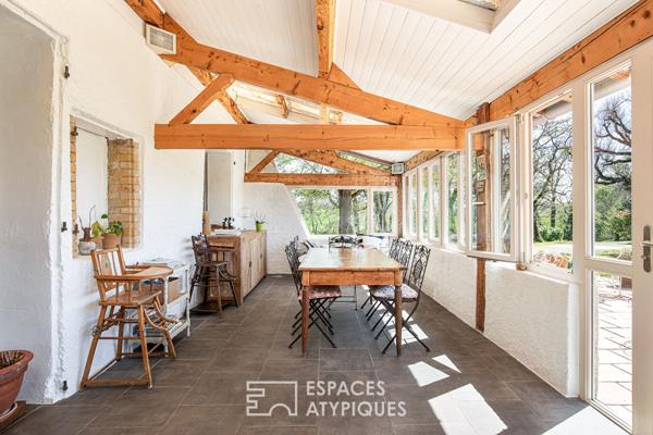 Superbe domaine de campagne, avec gîte et chambres d’hôtes.