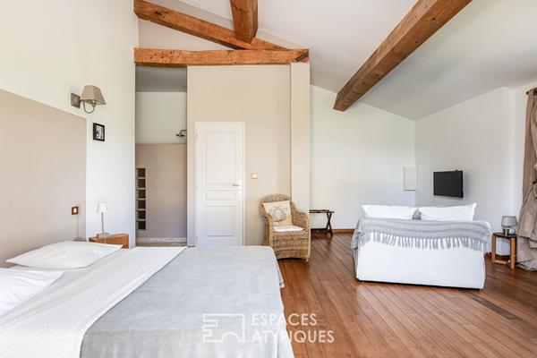 Superbe domaine de campagne, avec gîte et chambres d’hôtes.