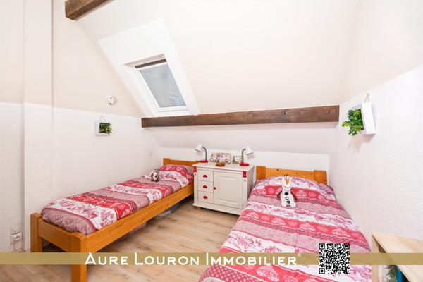 Génos (65240) DEMI-CHALET EN DUPLEX 29.2M² AU PIED DES PISTES DE LA STATION DE VAL LOURON