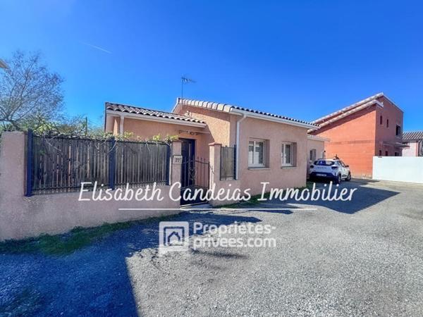 TOULOUSE SAINT-SIMON - MAISON T4 DE PLAIN-PIED AU CALME ABSOLU