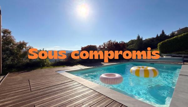 MAGNIFIQUE VUE - MAISON FAMILIALE 165M² AVEC 5 CHAMBRES - PISCINE
