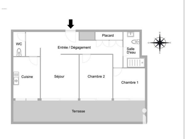 Appartement à vendre 3 pièces 64,8 m² Mandelieu-la-Napoule