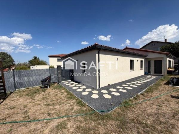 maison 140 m2- 4 chambres- garage- terrain 904 m2