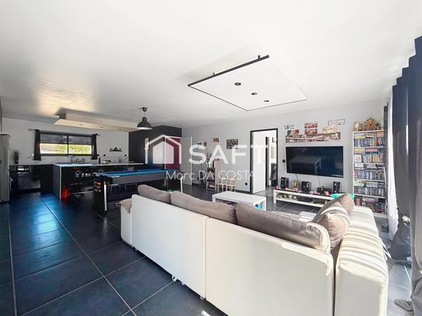 maison 140 m2- 4 chambres- garage- terrain 904 m2