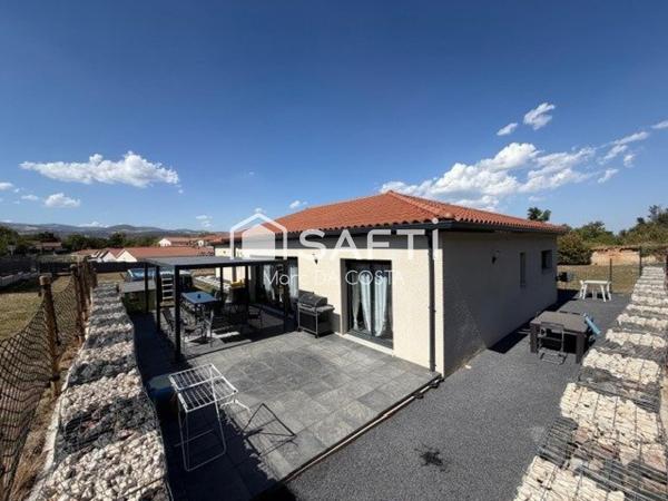 maison 140 m2- 4 chambres- garage- terrain 904 m2