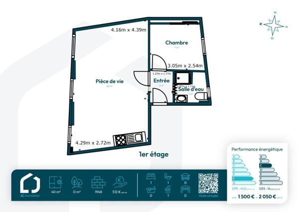 Vente / Appartement à Nemours (77140)