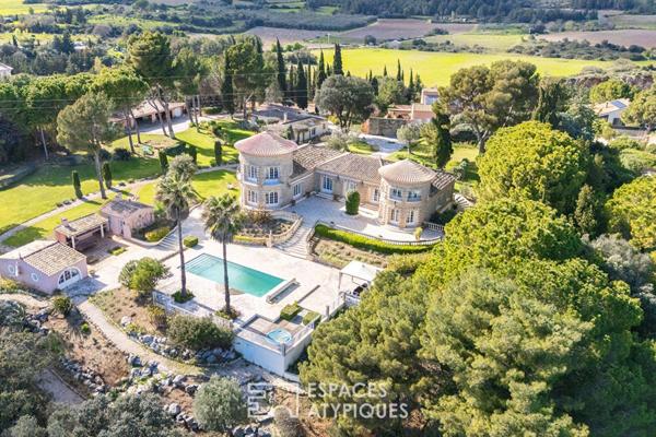 Propriété d’exception avec piscine, au calme et proche de la mer