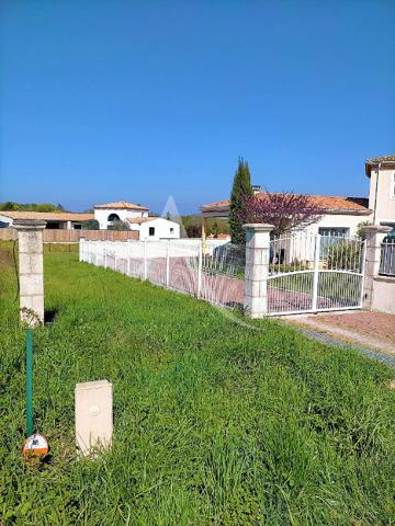 Terrain viabilisé 1120 m2 rive gauche