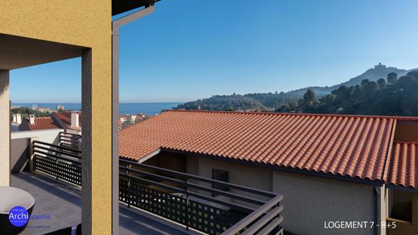 Dpt Pyrénées Orientales (66), à vendre COLLIOURE appartement T3