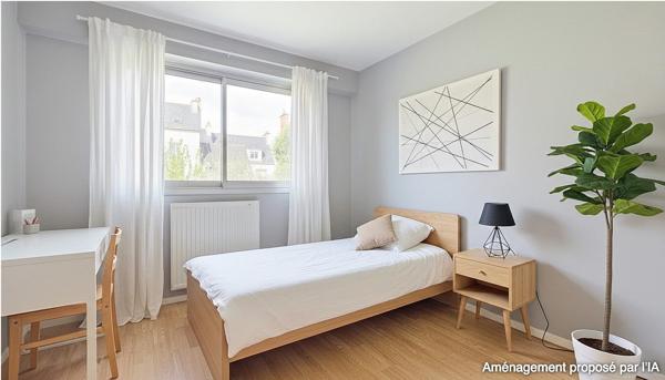 Appartement T3 – 69 m² – Quartier Albert 1er – Loggia – Fort potentiel