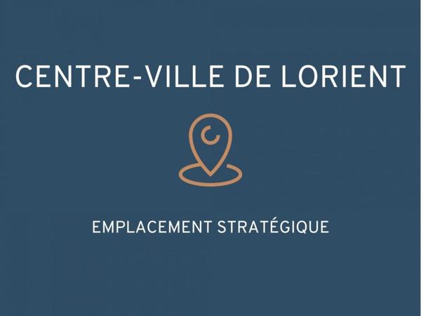 CENTRE-VILLE DE LORIENT : LOCAL COMMERCIAL LOUÉ